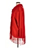 NY Collection 100% Acrylic Red Poncho Size XL - photo 5