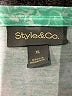Style&Co Green Sleeveless Blouse Size XL - photo 7