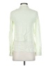 Theory 100% Silk Green Long Sleeve Silk Top Size P (petite) - photo 2