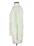 Theory 100% Silk Green Long Sleeve Silk Top Size P (petite) - photo 5
