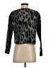 Worth New York 100% Wool Animal Print Black Wool Pullover Sweater Size 0 - photo 2