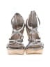 Nine West Silver Wedges Size 8 - photo 2