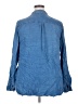 Gap Outlet 100% Lyocell Blue Long Sleeve Button-Down Shirt Size XXL - photo 2