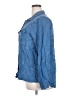 Gap Outlet 100% Lyocell Blue Long Sleeve Button-Down Shirt Size XXL - photo 5