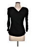 Andre Oliver Black Long Sleeve Blouse Size L - photo 1