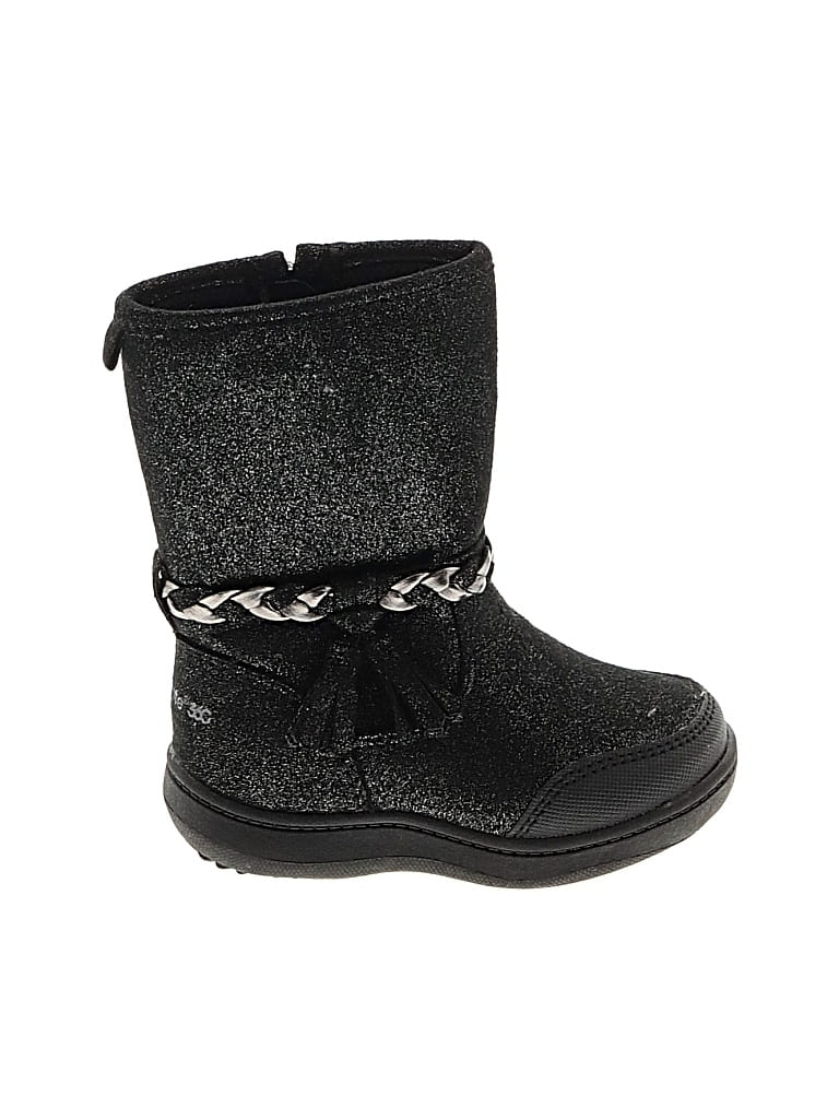 Pre-owned Stride Rite Kids' Boots In Black
