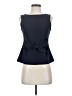 Ann Taylor Blue Sleeveless Blouse Size S - photo 1