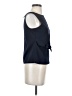Ann Taylor Blue Sleeveless Blouse Size S - photo 4