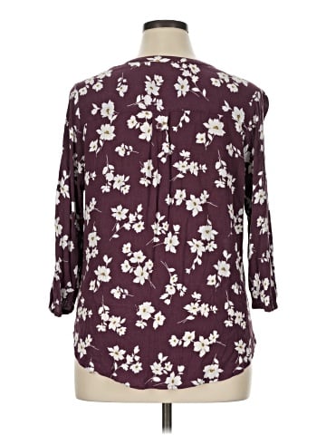 Market and Spruce 3/4 Sleeve Blouse (view 2)
