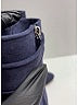 Givenchy Blue Suede Shark Lock Wedge Boots  Size EU 36 - photo 4