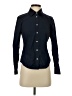Boden 100% Cotton Polka Dots Black Long Sleeve Button-Down Shirt Size 4 (petite) - photo 1