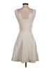 Theory Solid Tan Casual Dress Size S - photo 2