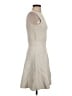 Theory Solid Tan Casual Dress Size S - photo 4