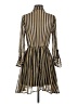 Geri C. Stripes Gold Casual Dress Size S (estimated) - photo 2