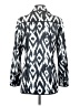 Chico's 100% Polyester Print Silver Blazer Size Sm (0) - photo 2
