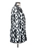 Chico's 100% Polyester Print Silver Blazer Size Sm (0) - photo 4