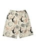 Quad Seven Graphic Ivory Athletic Shorts Size 5 - 6 - photo 1
