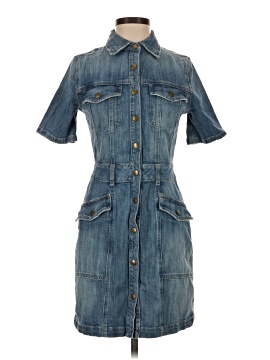 current elliott denim dress Current/Elliott Denim Patch Pocket Dress