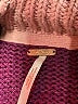 Free People Color Block Pink Pullover Sweater Size XS - photo 7