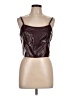 Bold Elements 100% Polyester Burgundy Sleeveless Top Size L - photo 1