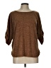 Max Studio Brown 3/4 Sleeve Top Size L - photo 1