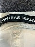 Express Jeans Ivory Denim Shorts Size 6 - photo 3