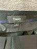 Theory Solid Black Wool Pants Size 2 - photo 6