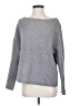 Reiss Metallic Gray Pullover Sweater Size S - photo 1