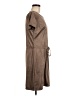 Charming Charlie 100% Polyester Solid Brown Casual Dress Size M - photo 4