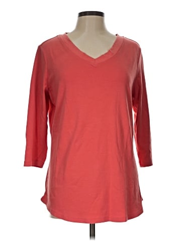 Isaac Mizrahi LIVE! 3/4 Sleeve T-Shirt (view 1)