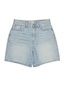 Madewell Baggy Jean Shorts in Bessmund Wash (view 1)