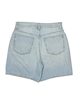Madewell Baggy Jean Shorts in Bessmund Wash (view 2)