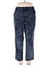 Denim 24/7 Paisley Blue Jeans Size 20 - photo 1