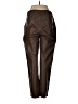 Assorted Brands 100% Polyurethane Solid Brown Casual Pants Size M - photo 2
