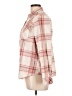 Natural Reflections 100% Cotton Plaid Pink Long Sleeve Button-Down Shirt Size L - photo 5
