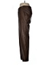 Assorted Brands 100% Polyurethane Solid Brown Casual Pants Size M - photo 5