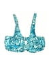 Sunsets Paisley Blue Swimsuit Top Size Lg (34DD) - photo 1
