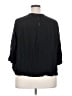 Old Navy Black 3/4 Sleeve Blouse Size XXL - photo 2