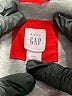 Baby Gap 100% Polyester Solid Red Windbreaker Size 3 - photo 3