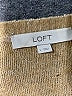 Ann Taylor LOFT Metallic Tan Pullover Sweater Size L - photo 7