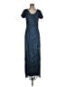 JS Collections Blue Cocktail Dress Size 2 - photo 1
