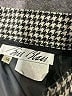 Bill Blass 100% Acetate Houndstooth Black Casual Pants Size 14 - photo 4