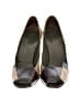 Charles Jourdan Color Block Brown Wedges Size 9 - photo 2
