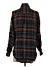 Isabella Sinclair 100% Cotton Plaid Teal Long Sleeve Blouse Size S - photo 2