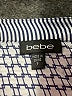 Bebe Stripes Blue Long Sleeve Blouse Size S - photo 7