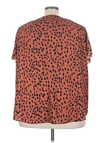 Fashion Short Sleeve Blouse (view 2)