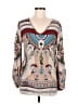 Assorted Brands 100% Viscose Ivory Long Sleeve Blouse Size M - photo 1