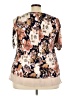 Naif Tan Short Sleeve Blouse Size 3X - photo 2