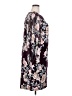 Connected Apparel Floral Black Casual Dress Size 18W - photo 4