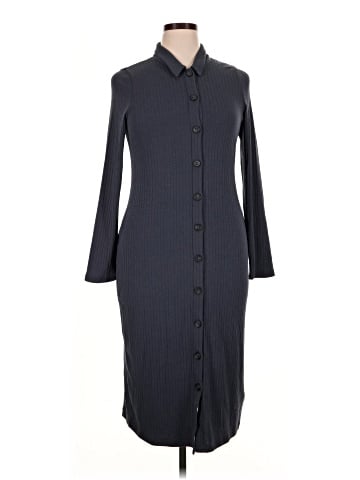 Madewell Button-Front Midi Shirtdress (view 1)